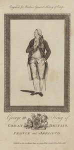 Koning George III van Groot-Brittannië en Ierland door English School