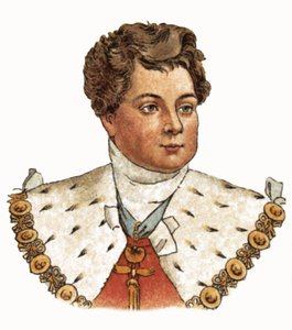 Koning George IV door English School