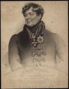 Koning George IV van Groot-Brittannië en Ierland door English School