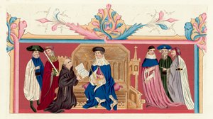 Koning Hendrik IV en zijn hof