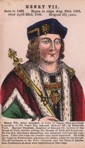 Koning Hendrik VII door English School