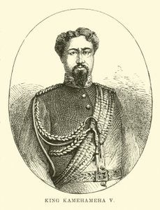 Koning Kamehameha V door English School
