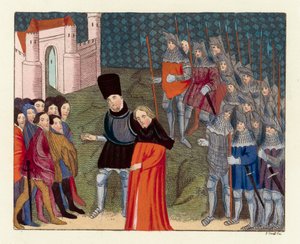 Koning Richard II naar Londen gebracht