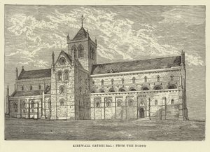 Kirkwall-kathedraal, vanuit het noorden