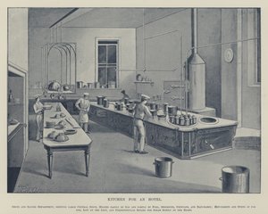 Keuken voor een hotel door English School