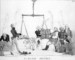 La Balance Politique, 1815 door English School