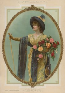 La Tosca, Sarah Bernhardt door English School