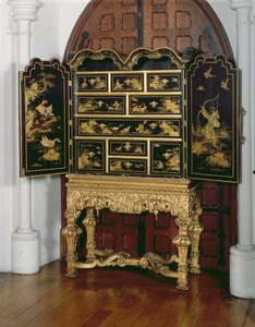 Lakkabinet, William en Mary Periode