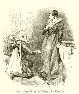 Lady Jane Grey weigert de Kroon