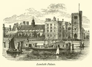 Lambeth Palace door English School