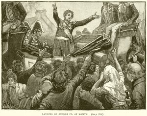 Landing van George IV in Howth