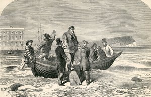 Landing van Louis Phillipe in Engeland door English School
