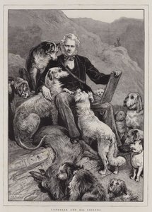 Landseer en zijn Vrienden door English School