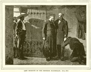 Laatste Momenten van Keizer Maximiliaan door English School