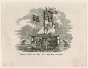Het leggen van de eerste steen van de nieuwe London Bridge door English School