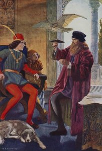 Leonardo kijkt vooruit door English School