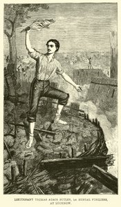 Luitenant Thomas Adair Butler, 1e Bengal Fusiliers, in Lucknow
