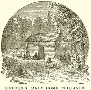 Lincolns vroege huis in Illinois