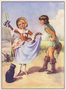 Kleine Bo Peep en Dick Whittington door English School