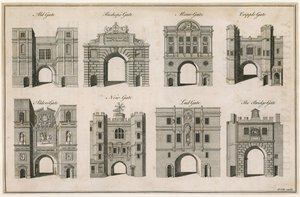 Londense Poorten door English School
