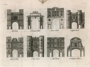 Londense Poorten door English School
