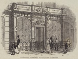 Londense Straatarchitectuur, Nieuwe Winkelpui, Regent-Street door English School