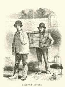Londense nachtmensen (gravure)