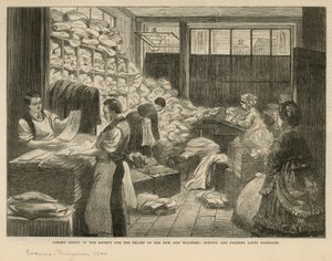 Londens kantoor van de Vereniging voor de hulp aan zieken en gewonden door English School