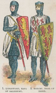 Langzwaard, Graaf van Salisbury; Robert, Graaf van Essex
