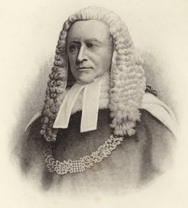 Lord Chief Justice Cockburn door English School