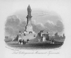 Monument van Lord Colingwood, Tynemouth door English School