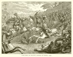 Lord Grey van Wiltons aanval bij Pinkie, 1547