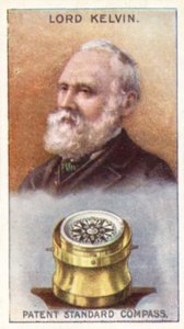 Lord Kelvin, patent standaard kompas door English School