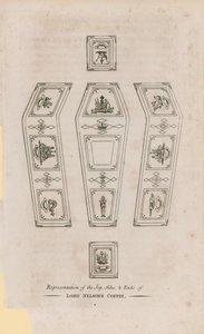 De kist van Lord Nelson door English School