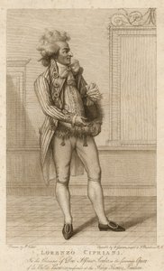 Lorenzo Cipriani, in de rol van Don Alfonso Scoglio door English School