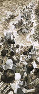 Verloren in Legende: Toen Mozes de Wateren Verdeelde