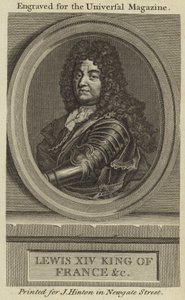 Lodewijk XIV, Koning van Frankrijk door English School