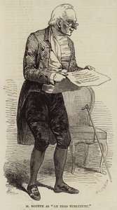 M Bouffe als "Le Pere Turlututu" (gravure) door English School