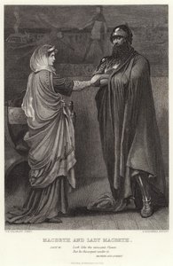 Macbeth en Lady Macbeth, Macbeth, Act I, Scene V door English School