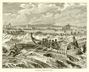 Madras, vanaf de zee door English School