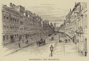 Magdeburg, De Breiteweg