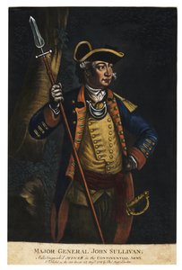Generaal-majoor John Sullivan, 1776