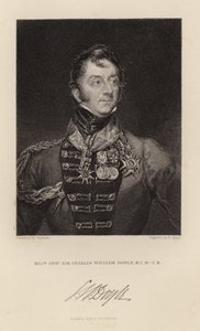 Generaal-majoor Sir Charles William Doyle door English School