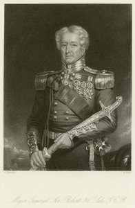 Generaal-majoor Sir Robert H Sale door English School