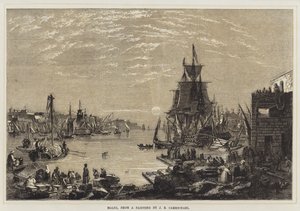 Malta (kleur litho) door English School