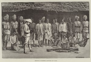Manipur-gevangenen gevangen bij Palel door English School