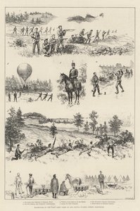 Manoeuvres van het Eerste Legerkorps in en rond Wolmer Forest, Hampshire door English School