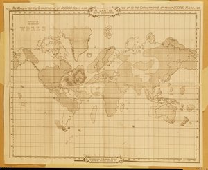 Kaart van de wereld, 