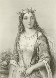 Margaretha van Anjou, koningin van koning Hendrik VI door English School