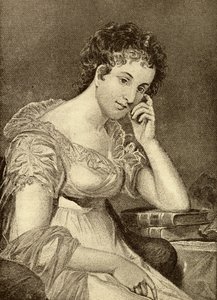 Maria Edgeworth (1767-1849) door English School